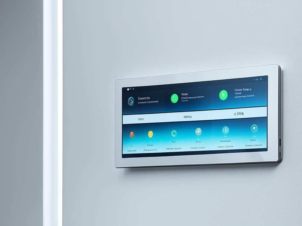 Smart home control panel